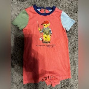 12 month Polo Bear one piece
